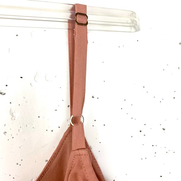 Show Me Your Mumu Caitlin Ruffle Maxi Dress Rustic Mauve Crisp Size Small - Picture 13 of 13